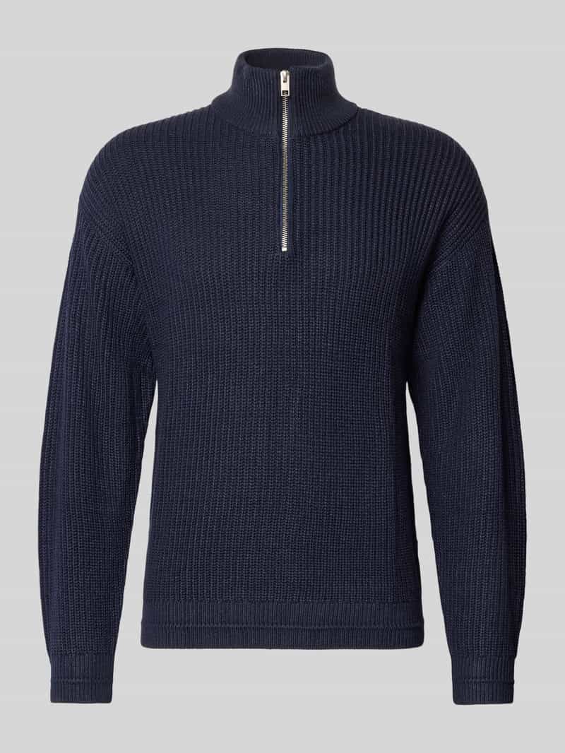 Jack & Jones Schipperstrui JJKAITO KNIT HALF ZIP BF