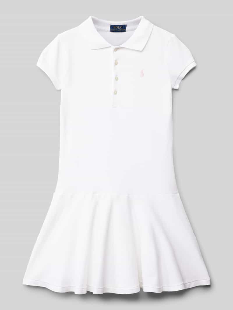Polo Ralph Lauren Teens Polojurk met volantzoom