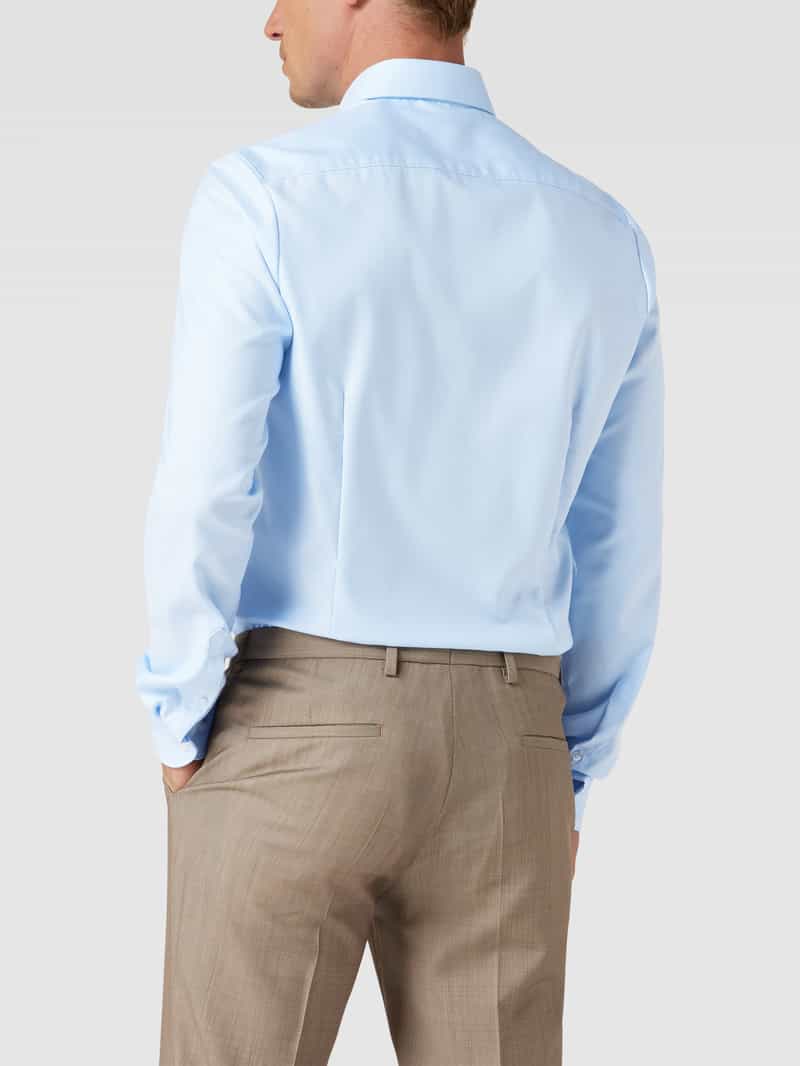 Slim fit zakelijk overhemd van twill met extra lange mouwen OLYMP Level Five