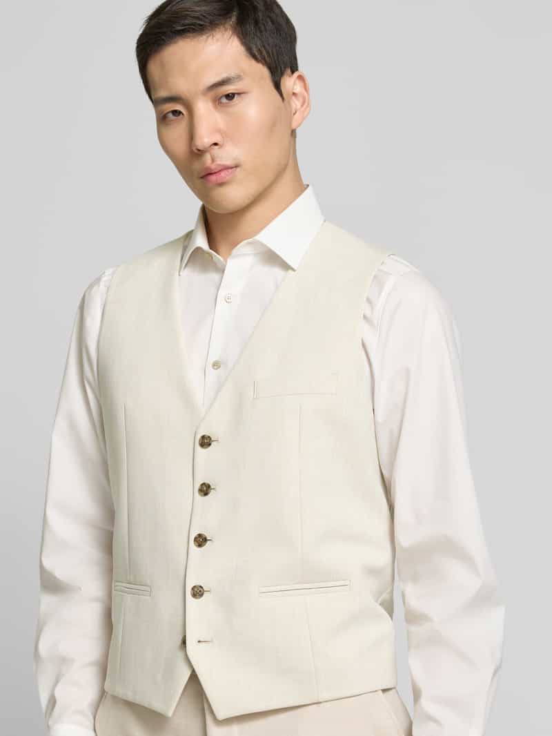 CINQUE Gilet met paspelzakken model 'Vitra'