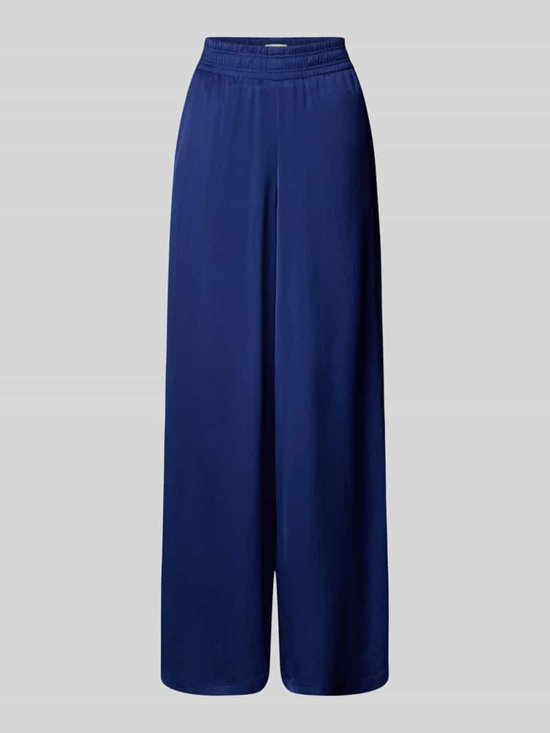 drykorn Broek met wijde pijpen en elastische band model 'CEILING'