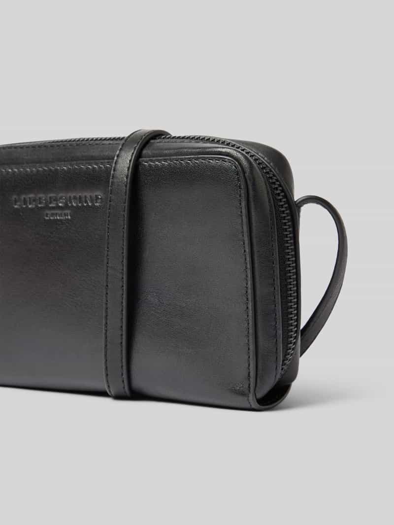 liebeskind berlin Schoudertas met label in reliëf model 'HERA'