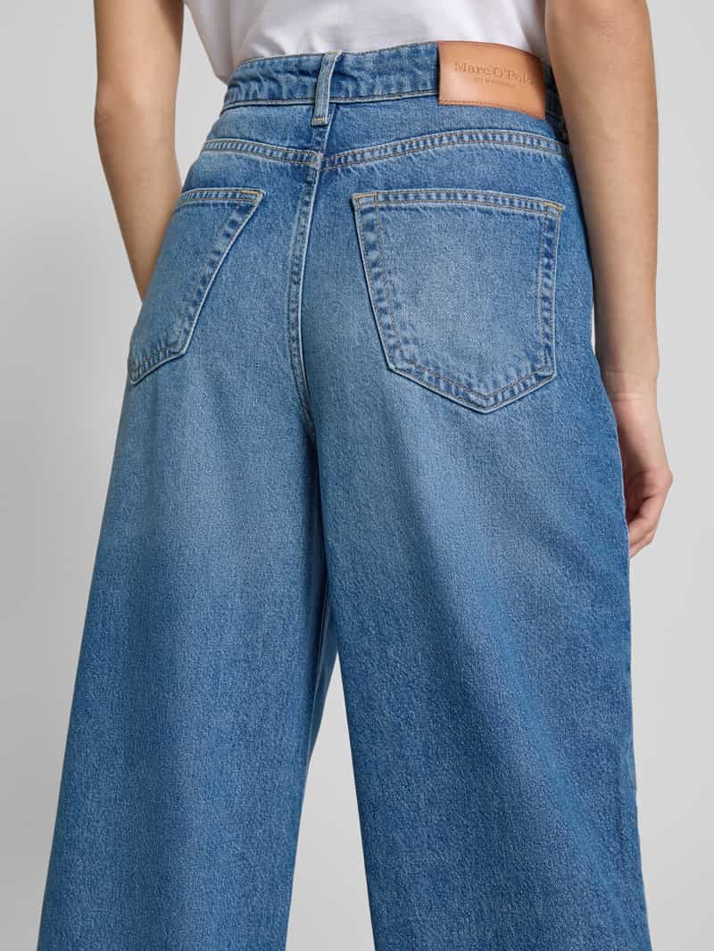 Marc O'Polo Jeans-culotte met hoge taille van lyocell-katoenmix model 'TOLVA'