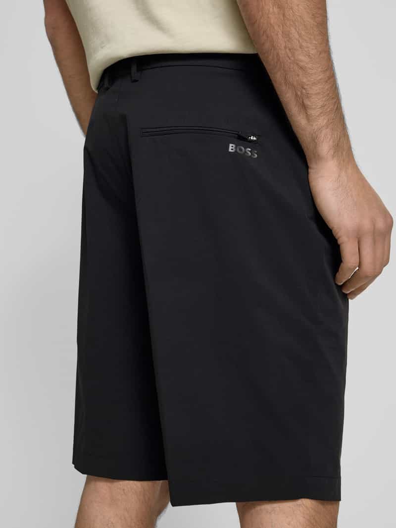 BOSS Green Korte broek met achterzak model 'Speedflex'