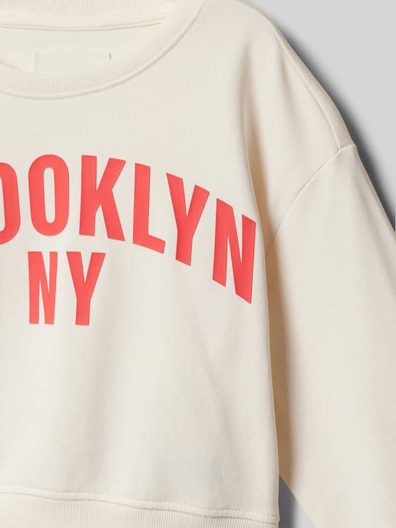 Tom Tailor Oversized sweatshirt met statementprint