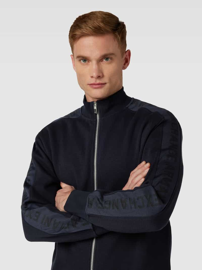 Armani Exchange Sweatjack met tweewegsritssluiting