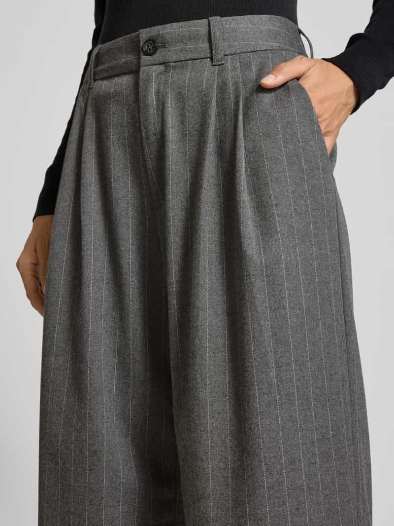 s.Oliver RED LABEL Wijde broek met bandplooien