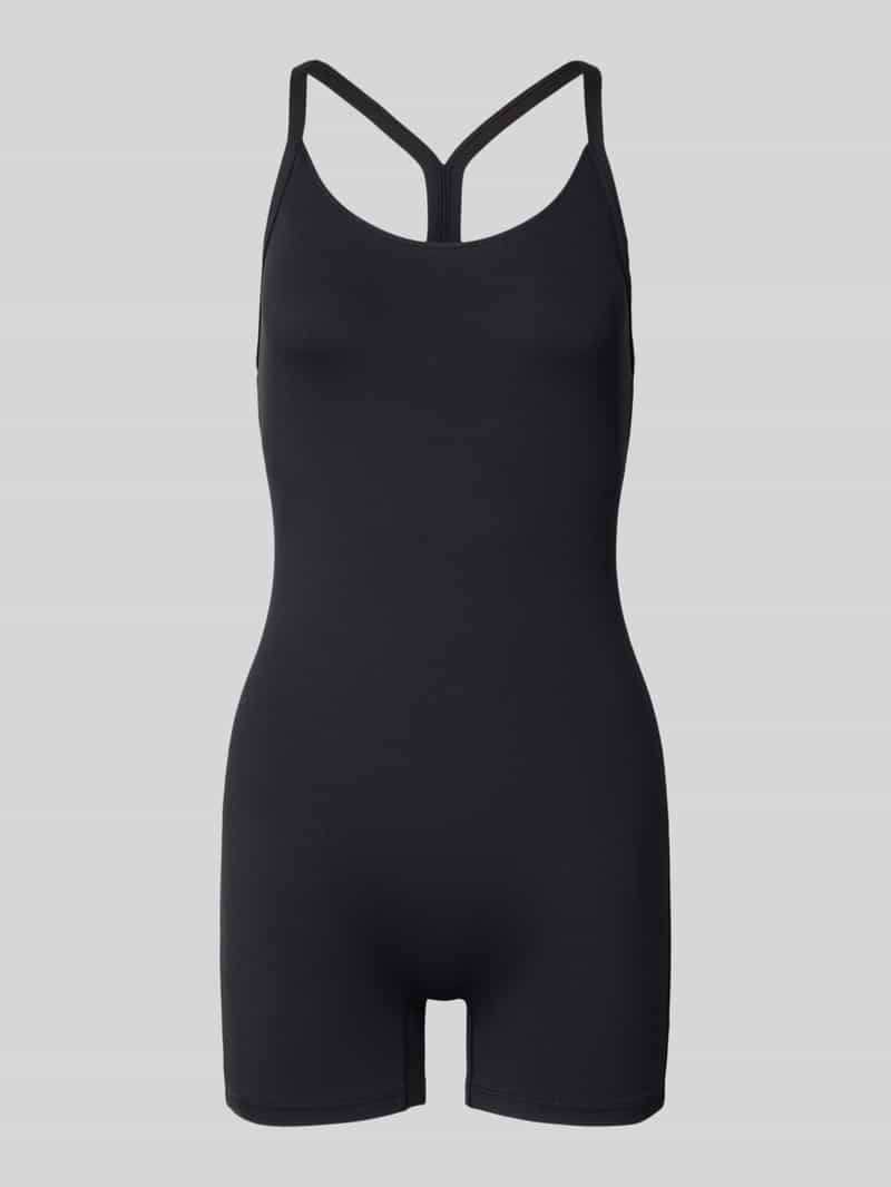 Bodysuit met ronde hals en racerback