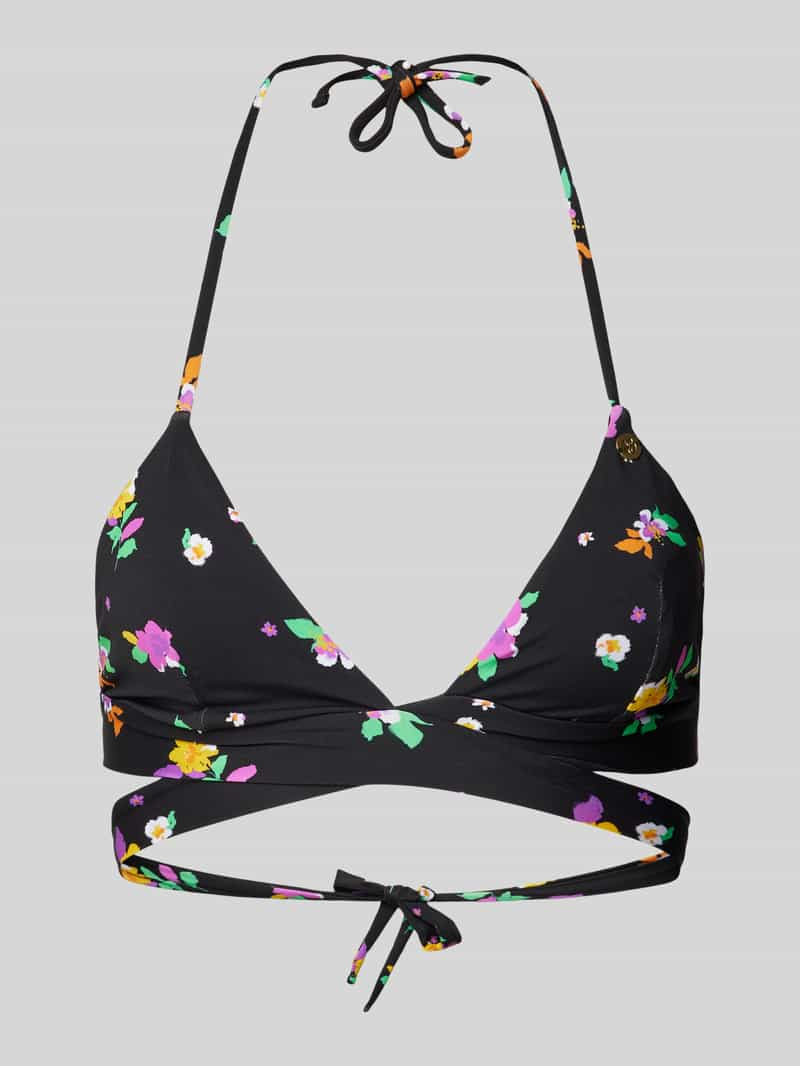 banana moon Bikinitop met bloemenmotief model 'ROSYFIELD'