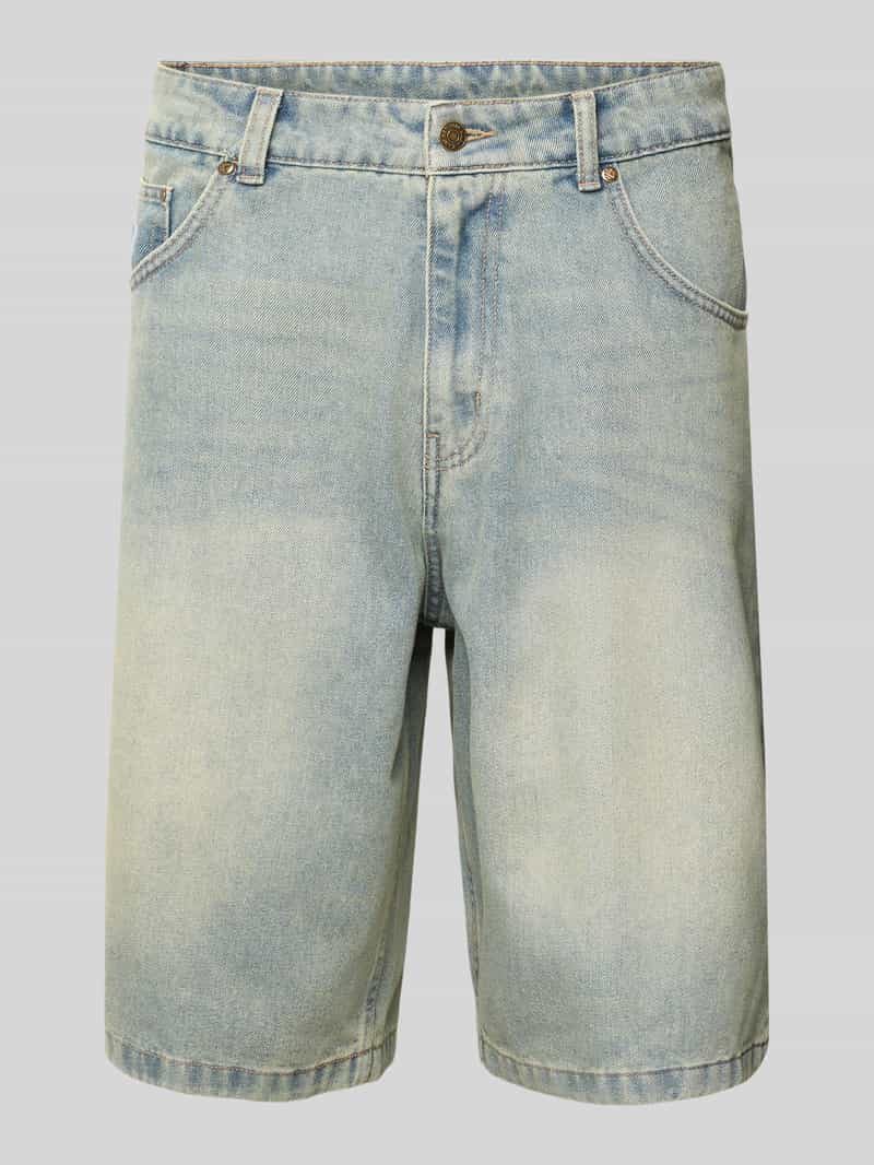 Karl Kani Baggy fit korte jeans in 5-pocketmodel