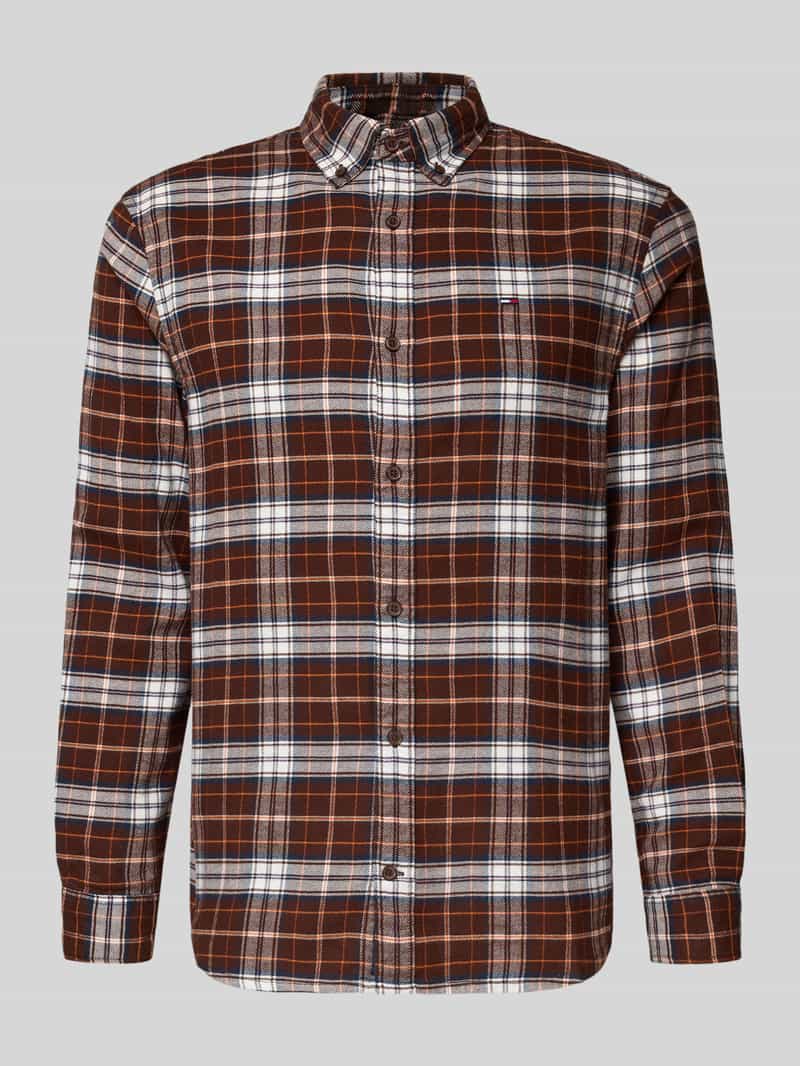 Tommy Jeans Regular fit vrijetijdsoverhemd van puur katoen
