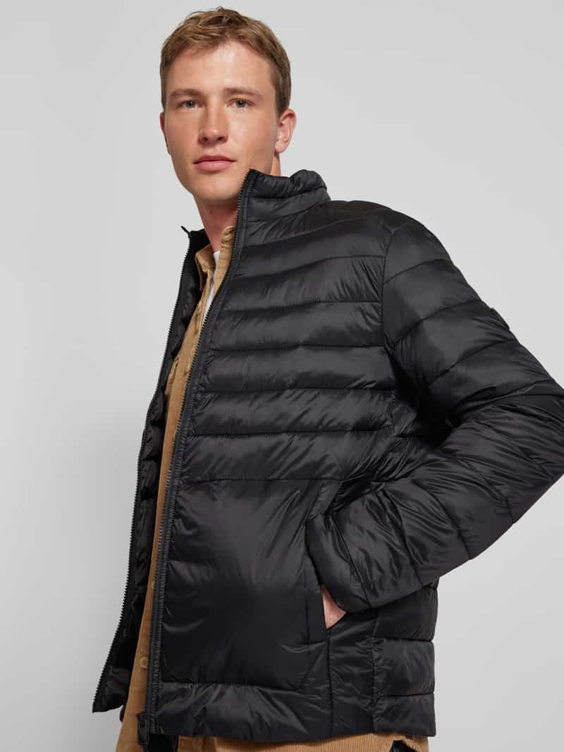 jack & jones Gewatteerd jack met opstaande kraag model 'ESPRINT'