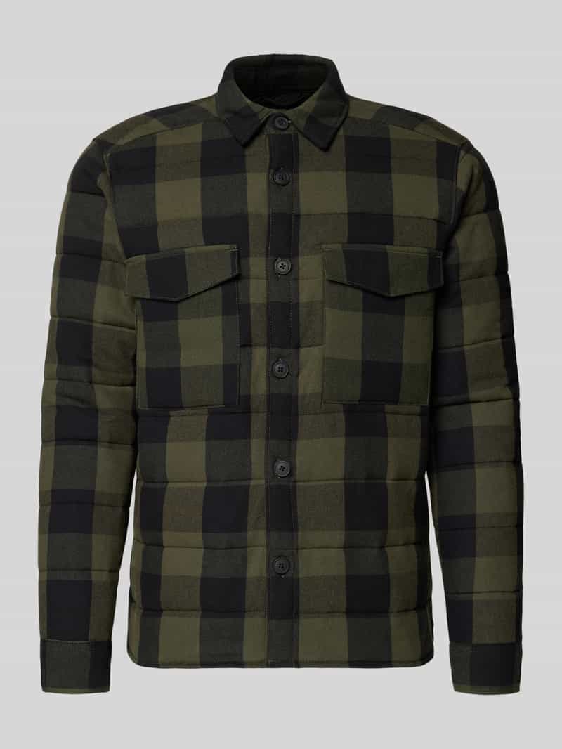 Only & Sons Regular fit overhemdjack van puur katoen model 'GUDMUND'