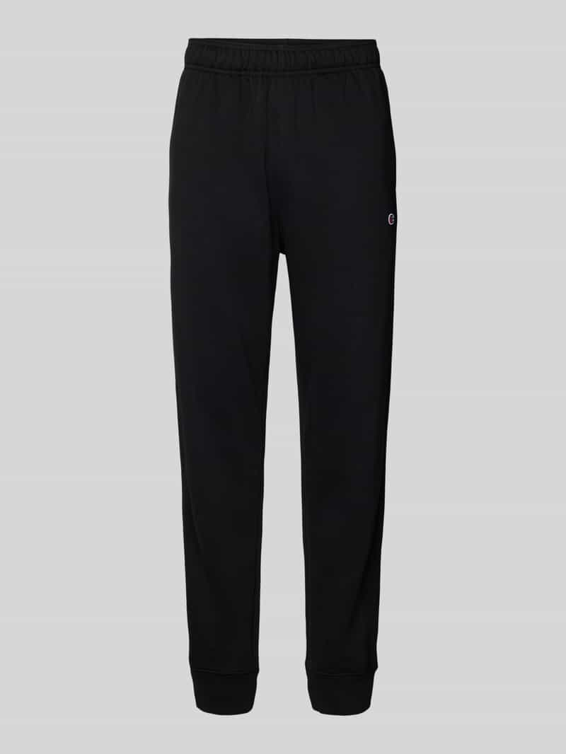 Champion Regular fit sweatpants met logostitching