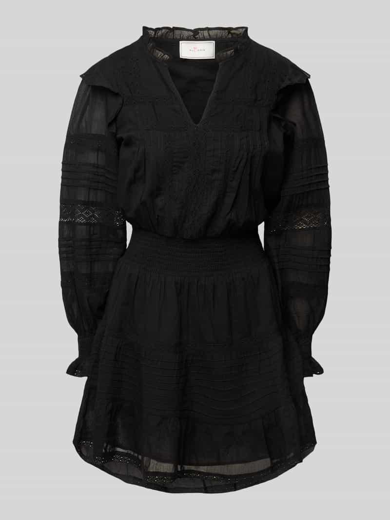 NEO NOIR Mini-jurk met V-hals model 'Aran'