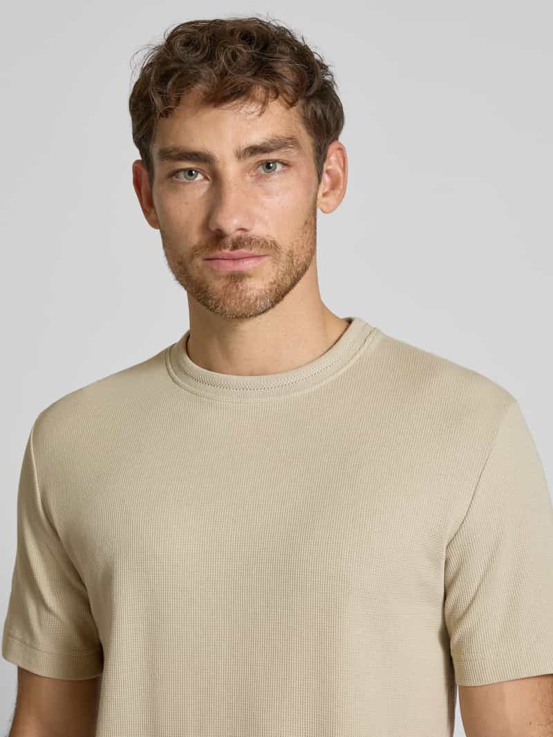 Tom Tailor Regular fit T-shirt van katoenmix