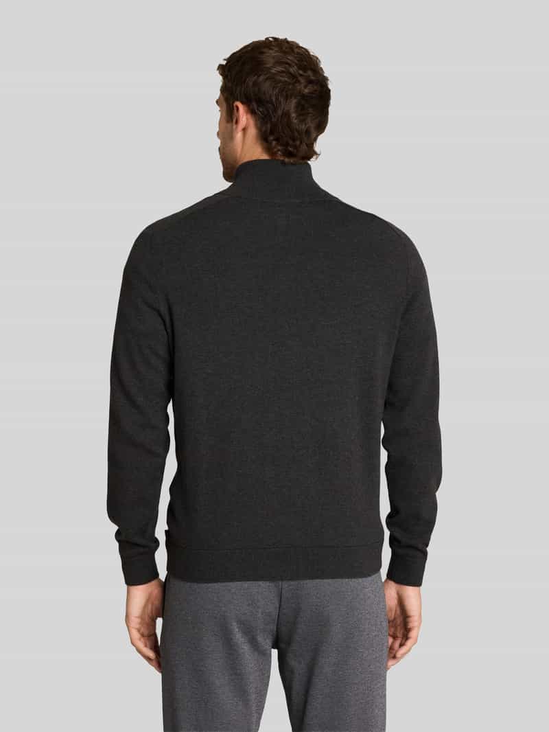 Tom Tailor Regular fit gebreid jack van puur katoen