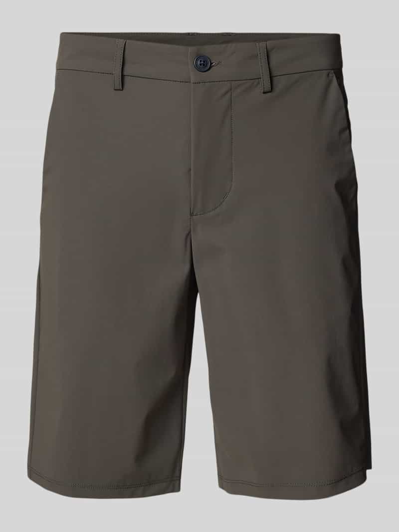 SAVE THE DUCK Korte regular fit broek met steekzakken model 'ALOYS'