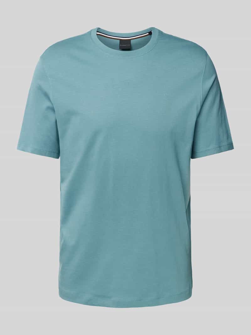 Bugatti T-shirt met labelprint