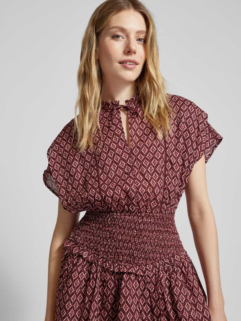 Scotch & Soda Mini-jurk in laagjeslook