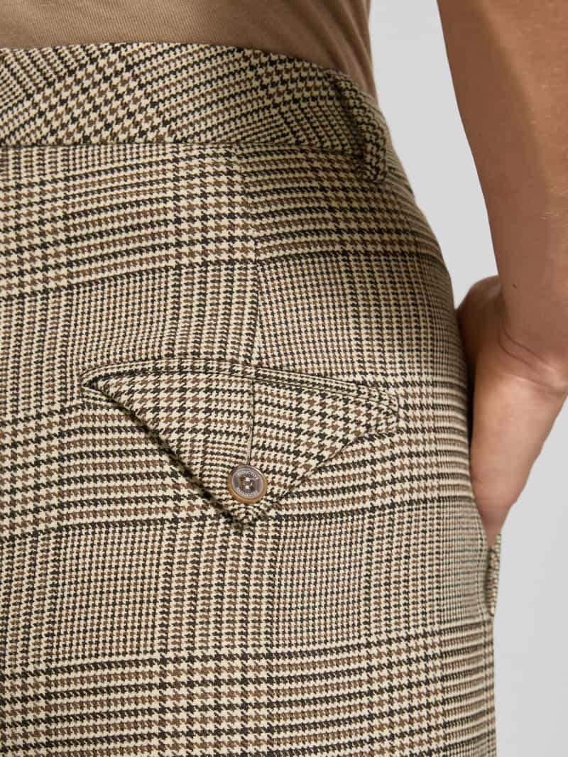 SEDUCTIVE Broek met persplooien model 'SHILOH'