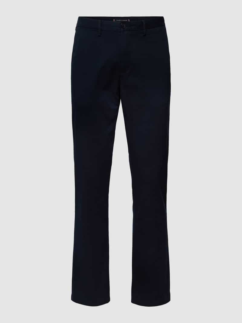 Tommy Hilfiger Broek met labeldetails, model 'Denton'