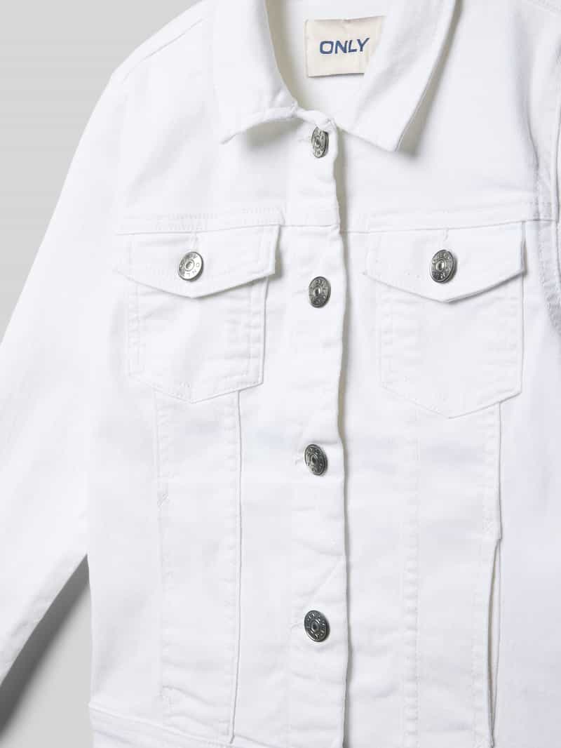 Only Regular fit spijkerjack van katoenmix model 'SARA'