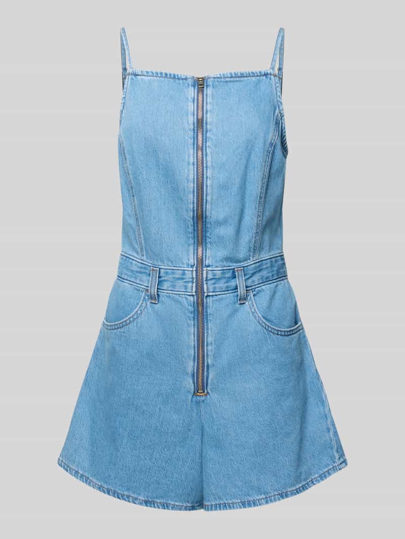 regular fit playsuit van denim