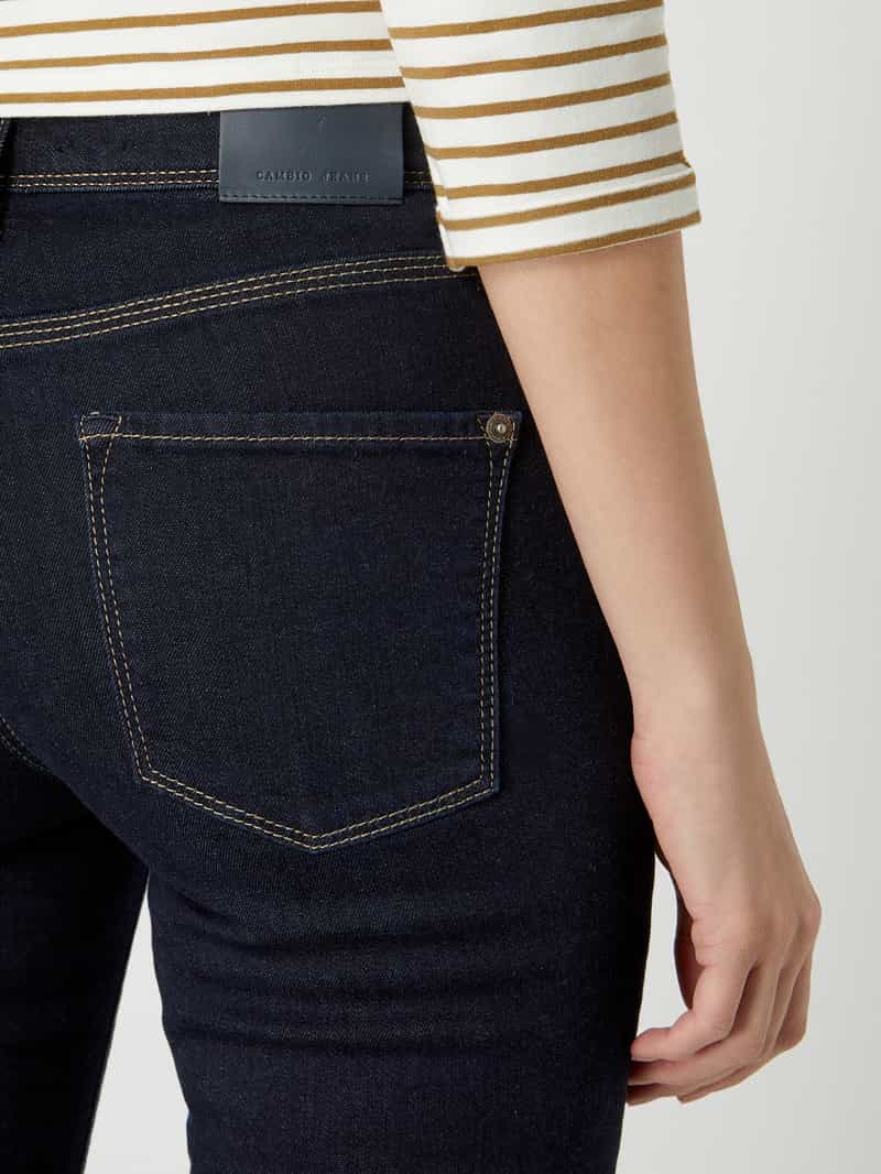 CAMBIO Skinny fit jeans met stretch model 'Piper'
