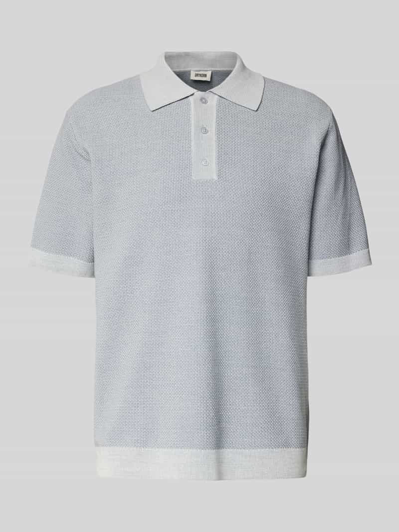 drykorn Regular fit poloshirt met structuurmotief model 'TAMIAN'