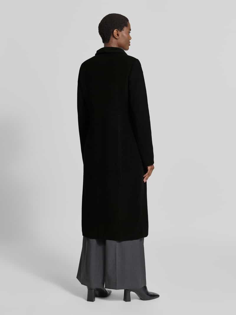 Milo Coats Regular fit lange jas met opstaande kraag model 'NADA'