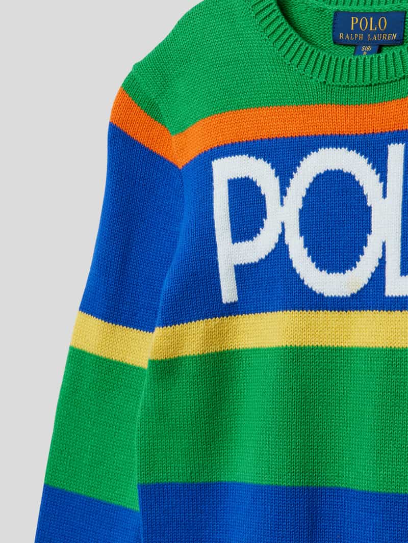 Polo Ralph Lauren Teens Gebreide pullover met labelprint