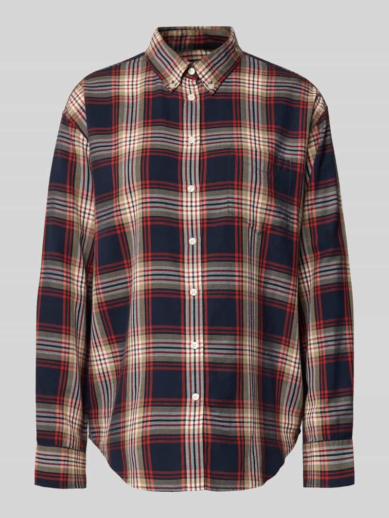 Gant Relaxed fit overhemdblouse met viscose