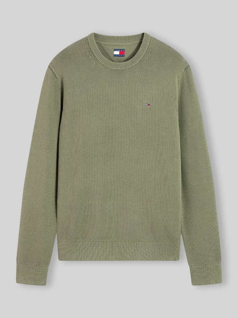 Regular fit pullover van puur katoen