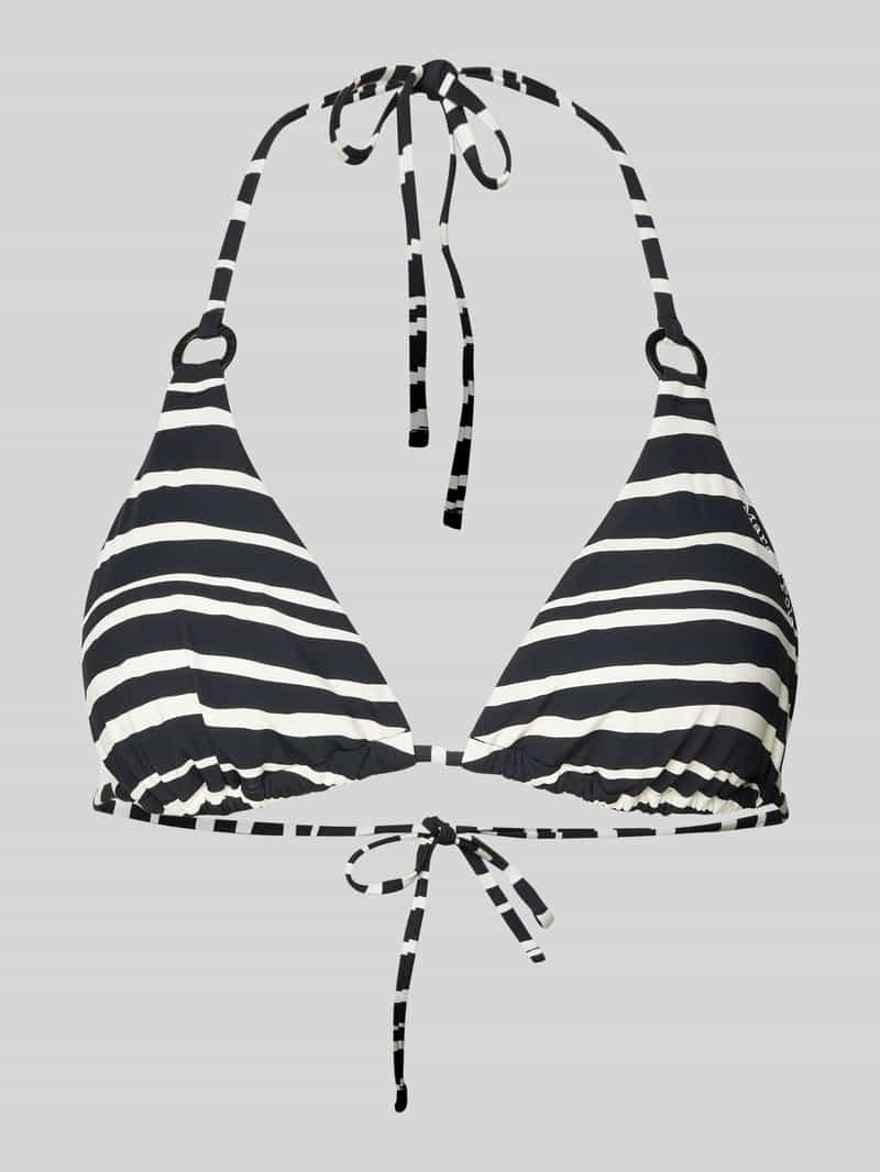Marc O'Polo Triangelbikinitop met gestreept design