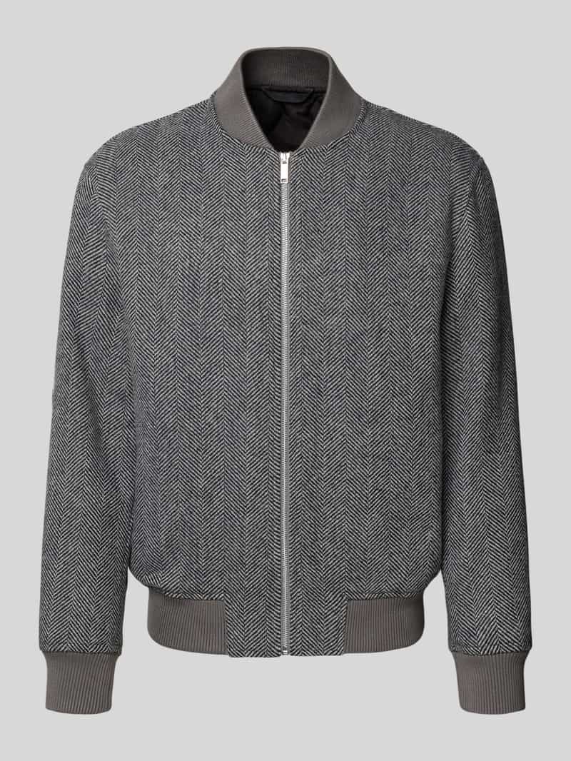 Selected Homme Regular fit bomberjack van wolmix model 'JENS'