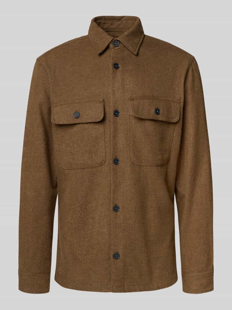 Jack & Jones Premium Regular fit vrijetijdsoverhemd met borstzakken model 'Rayle'
