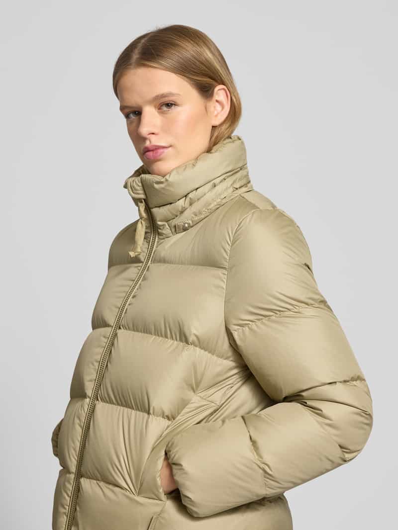 Marc O'Polo DENIM Donsjack met afneembare capuchon en boxy pasvorm