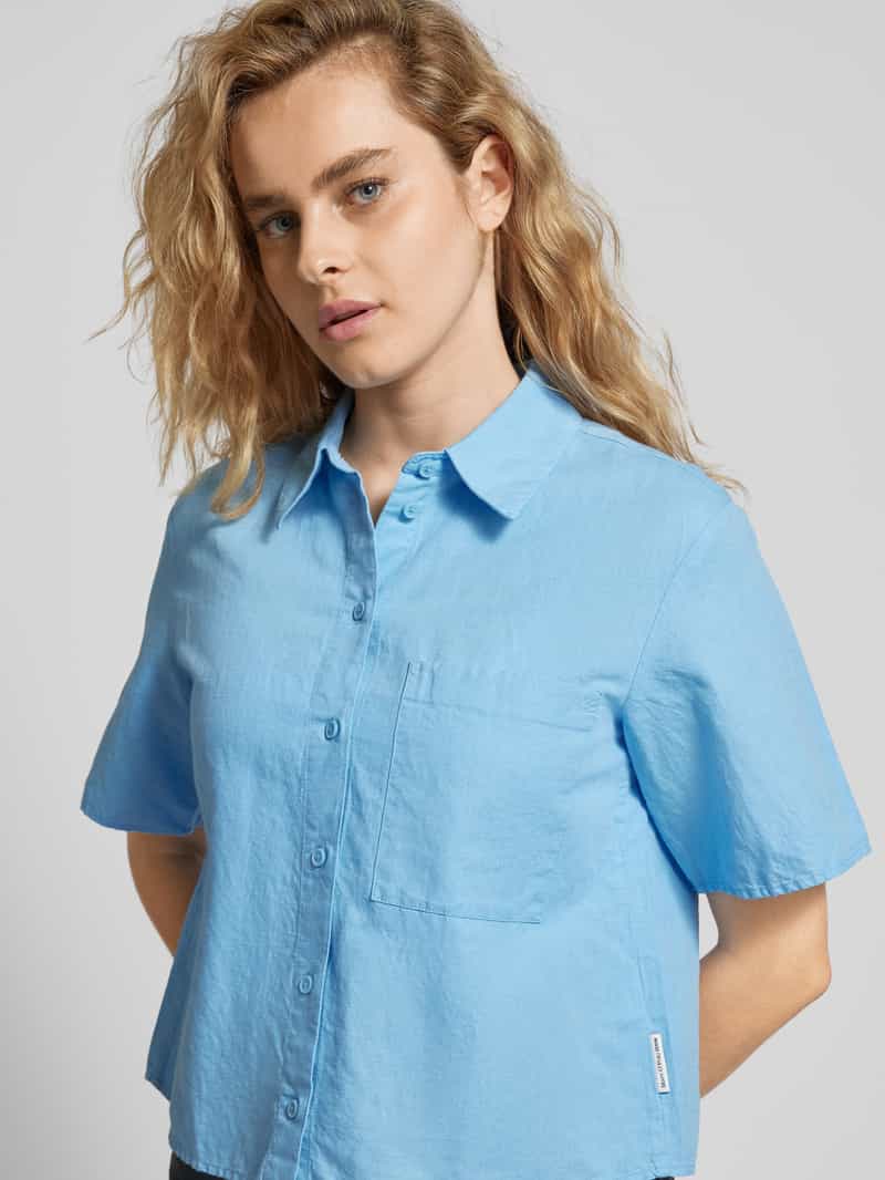 Marc O'Polo DENIM Korte overhemdblouse met borstzak