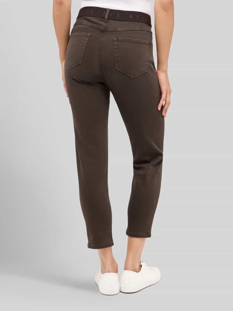 ANGELS Slim fit jeans van katoenmix model 'ORNELLA SPORTY'