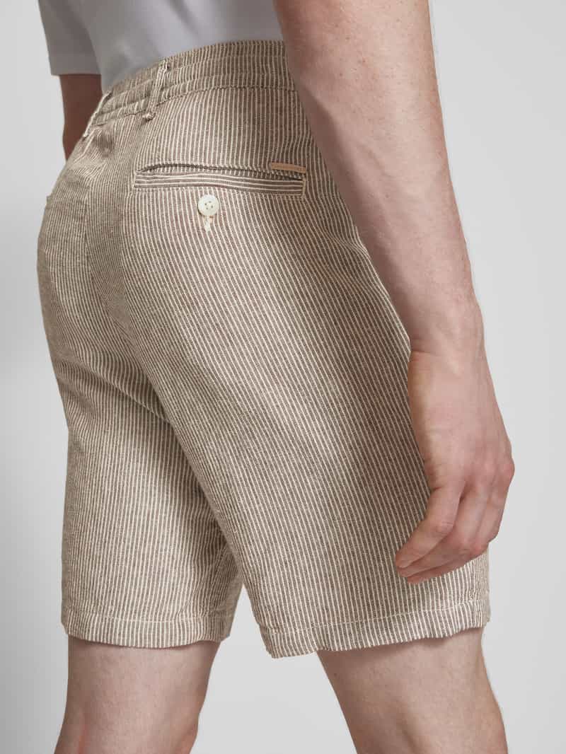 jack & jones Korte regular fit broek met tunnelkoord model 'MYKONOS'