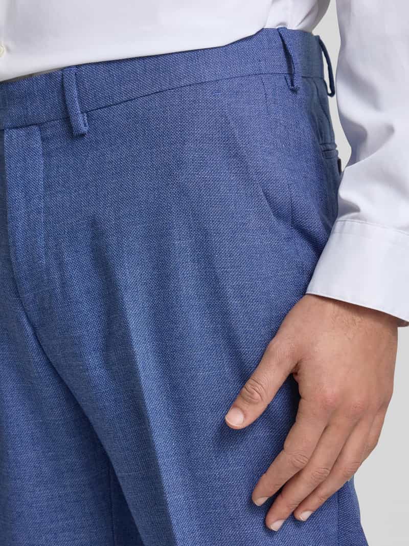 Christian Berg Men Stoffen broek met Franse steekzakken