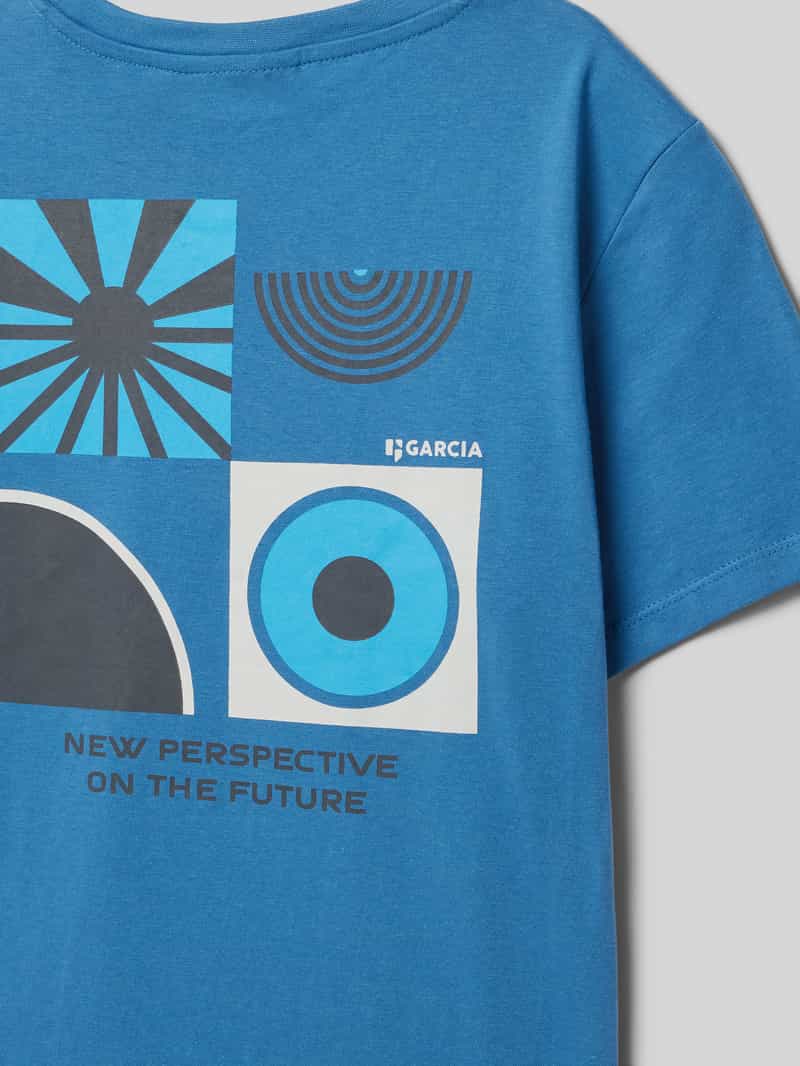 Garcia T-shirt met labelprint