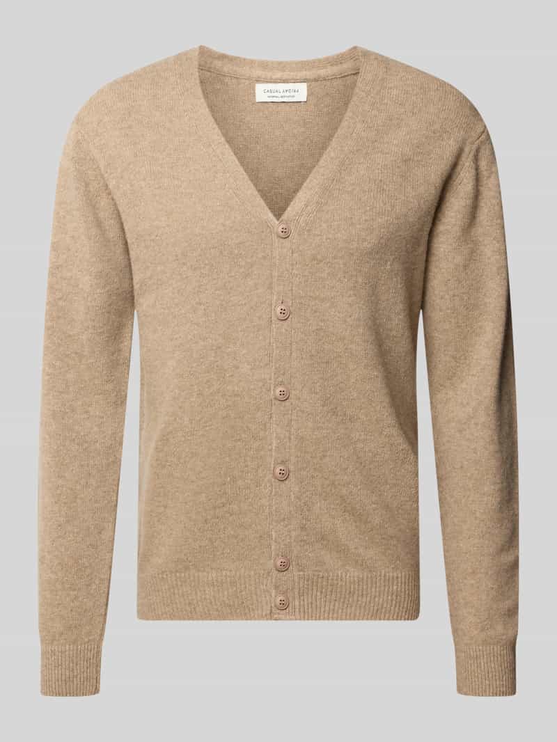 Cardigan met v-hals model 'KARL'