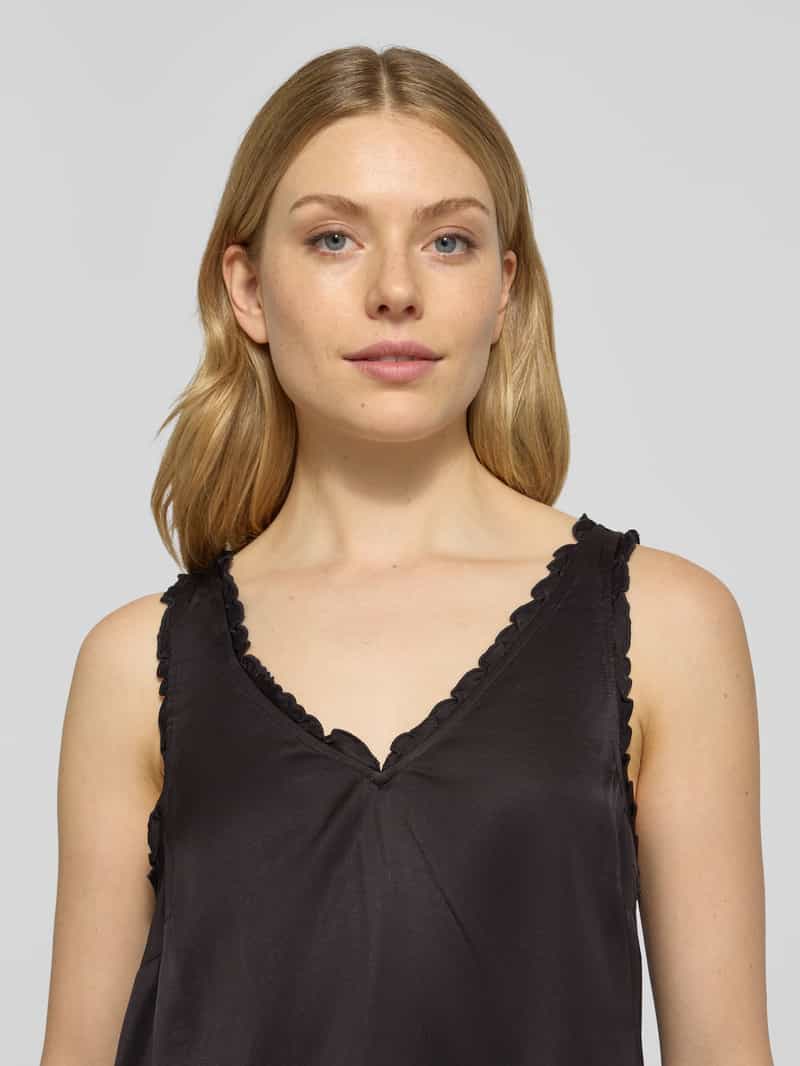 Scotch & Soda Blousetop van viscose met V-hals