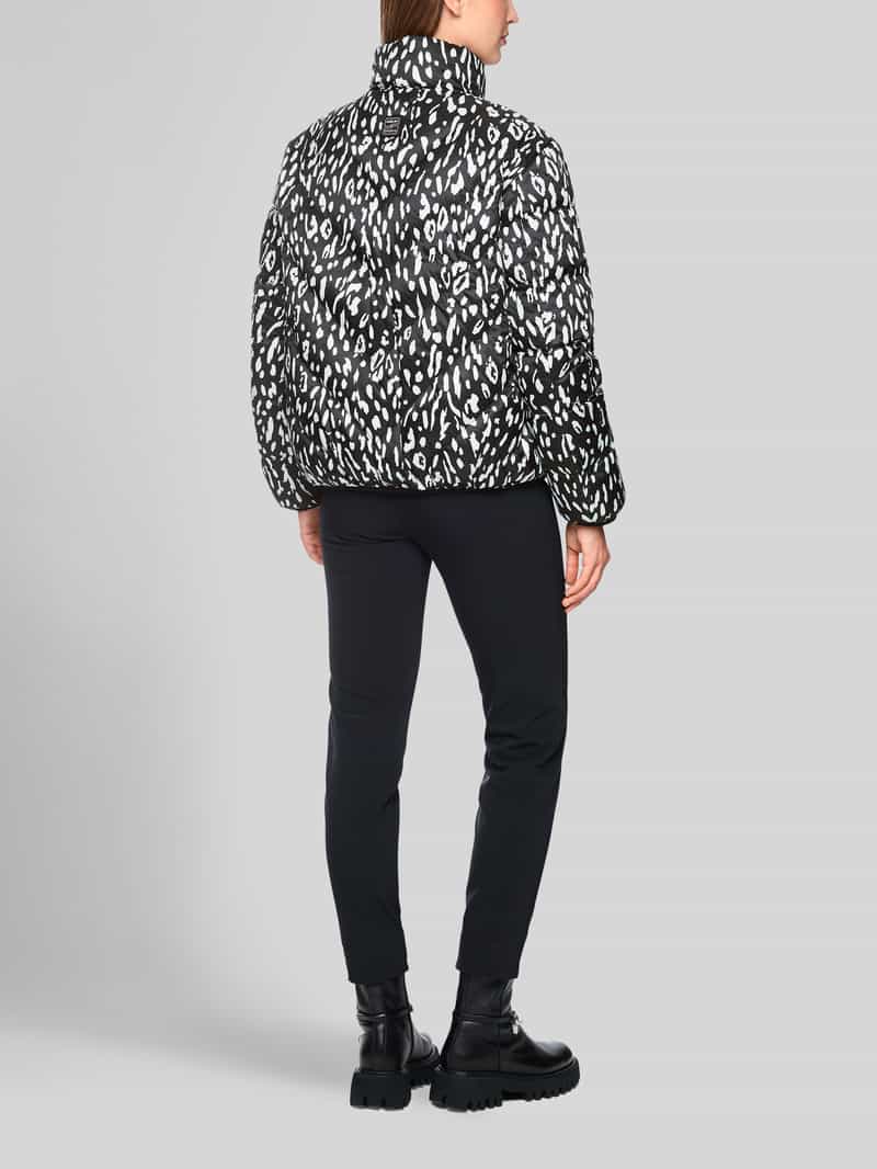 Marc Cain Regular fit donsjack met aan twee kanten draagbaar