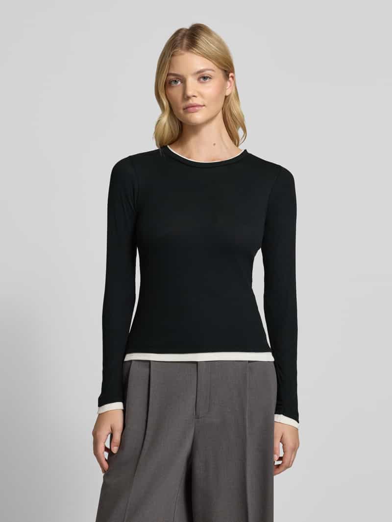 JJXX Shirt met lange mouwen met ronde hals model 'HENNA'