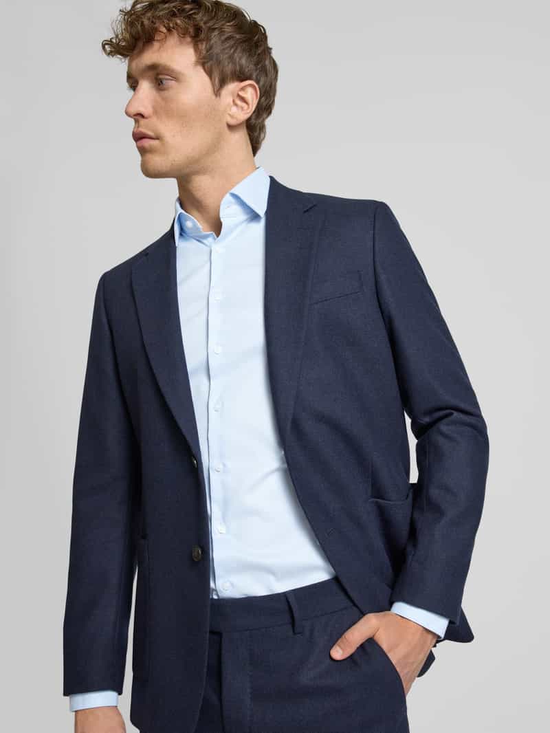 CK Calvin Klein Regular fit zakelijk overhemd met labelstitching model 'Bari'