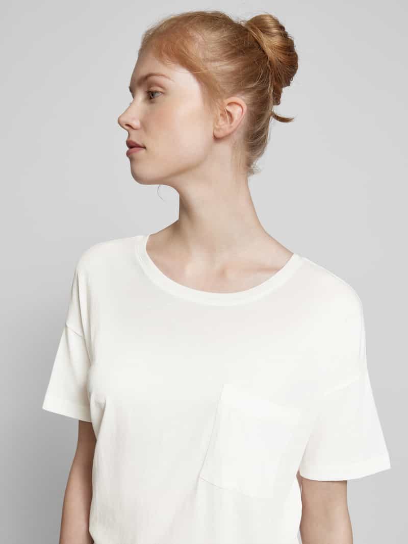 Marc O'Polo DENIM Relaxed fit T-shirt met labeldetail