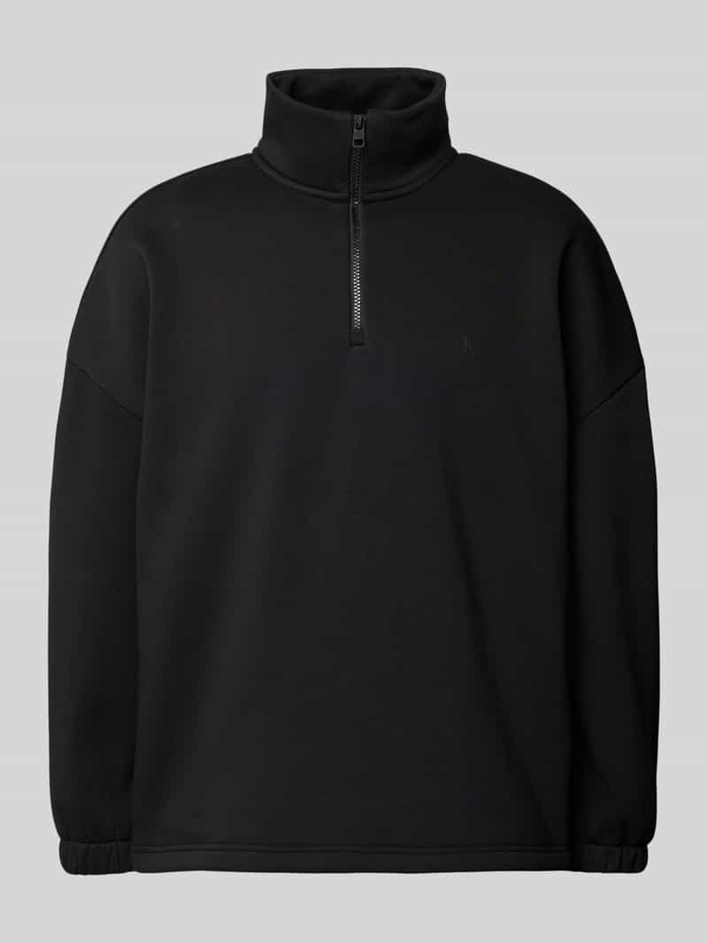 Calvin Klein Jeans Sweatshirt met opstaande kraag model 'COLORBLOCK'